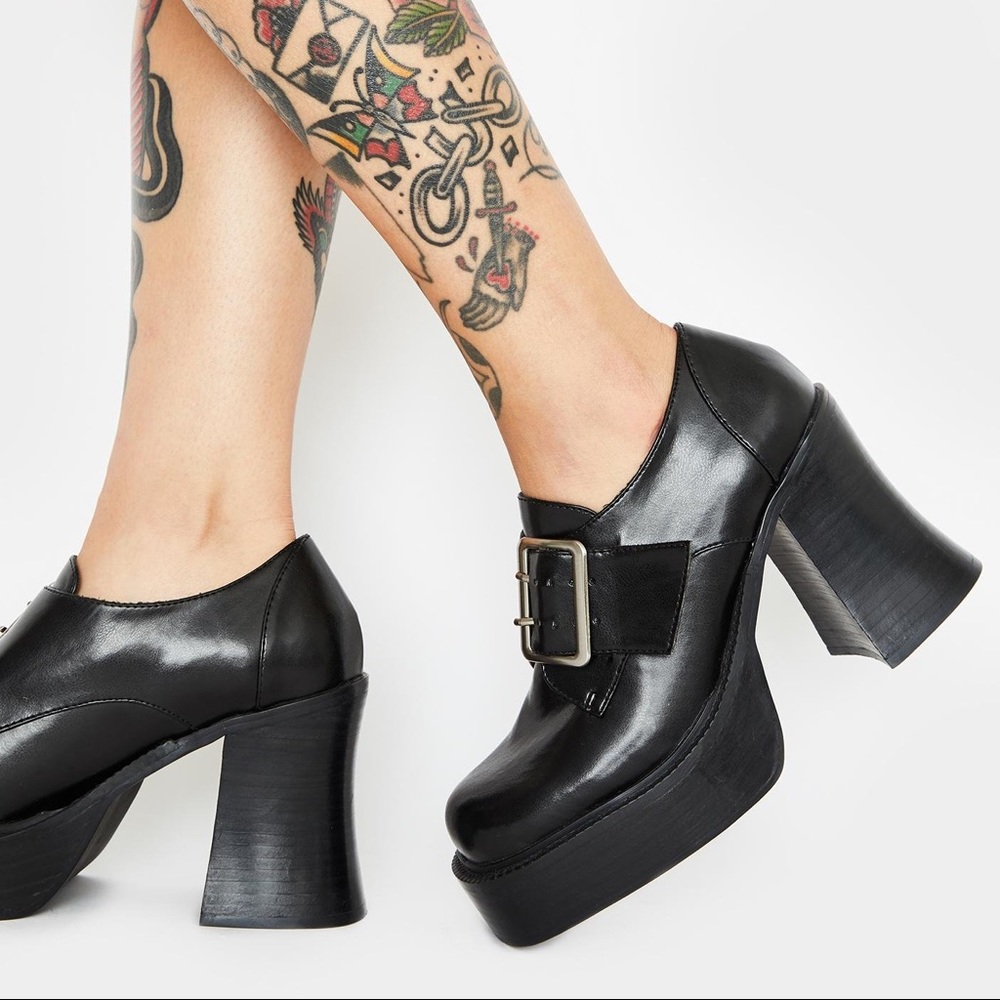 Dolls Kill x The Craft Platform Mary Janes